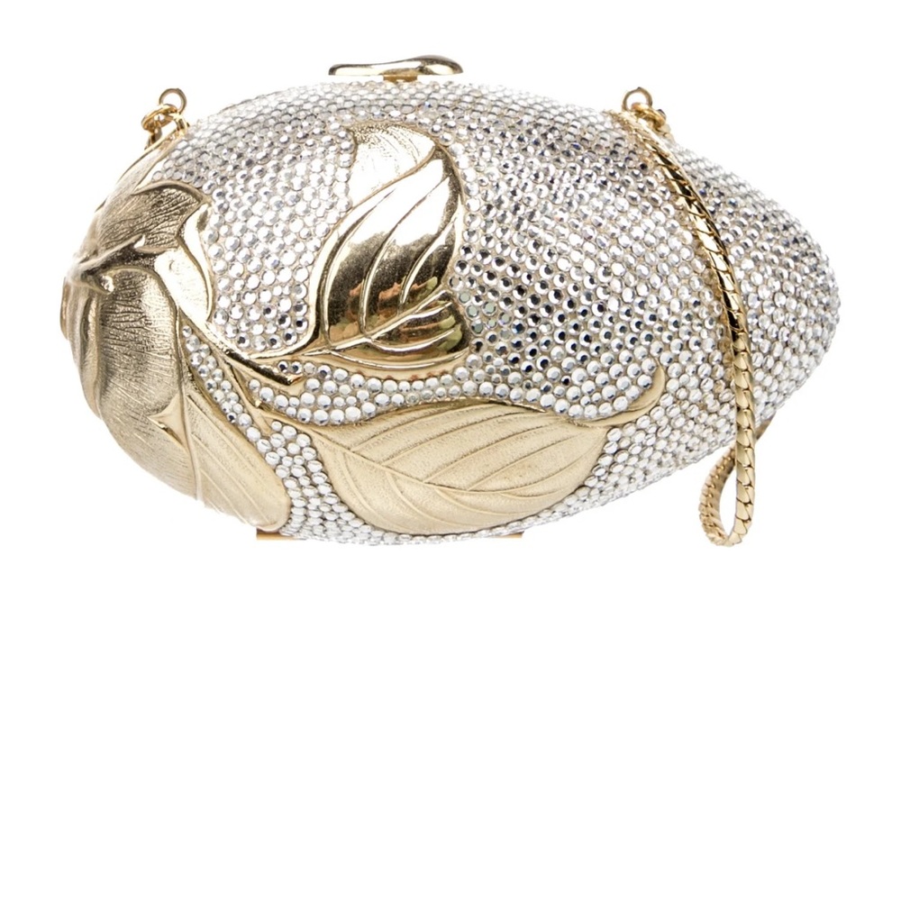 Vintage judith Leiber Swarovski crystal egg bag